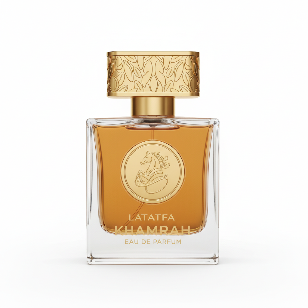 Lattafa Khamrah bottle